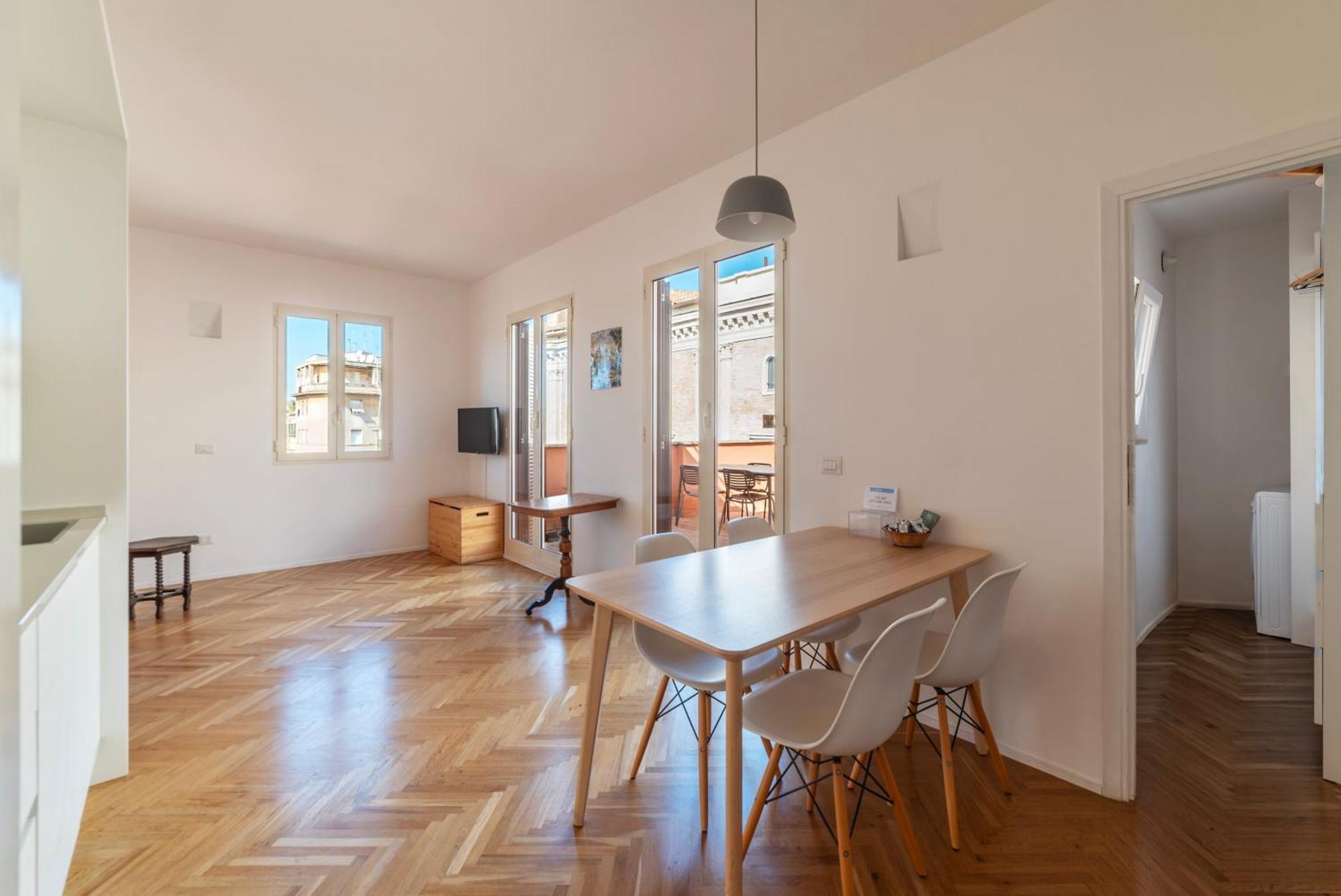 Apartment With Terrace In Via Del Pellegrino - Fromhometo罗马 外观 照片